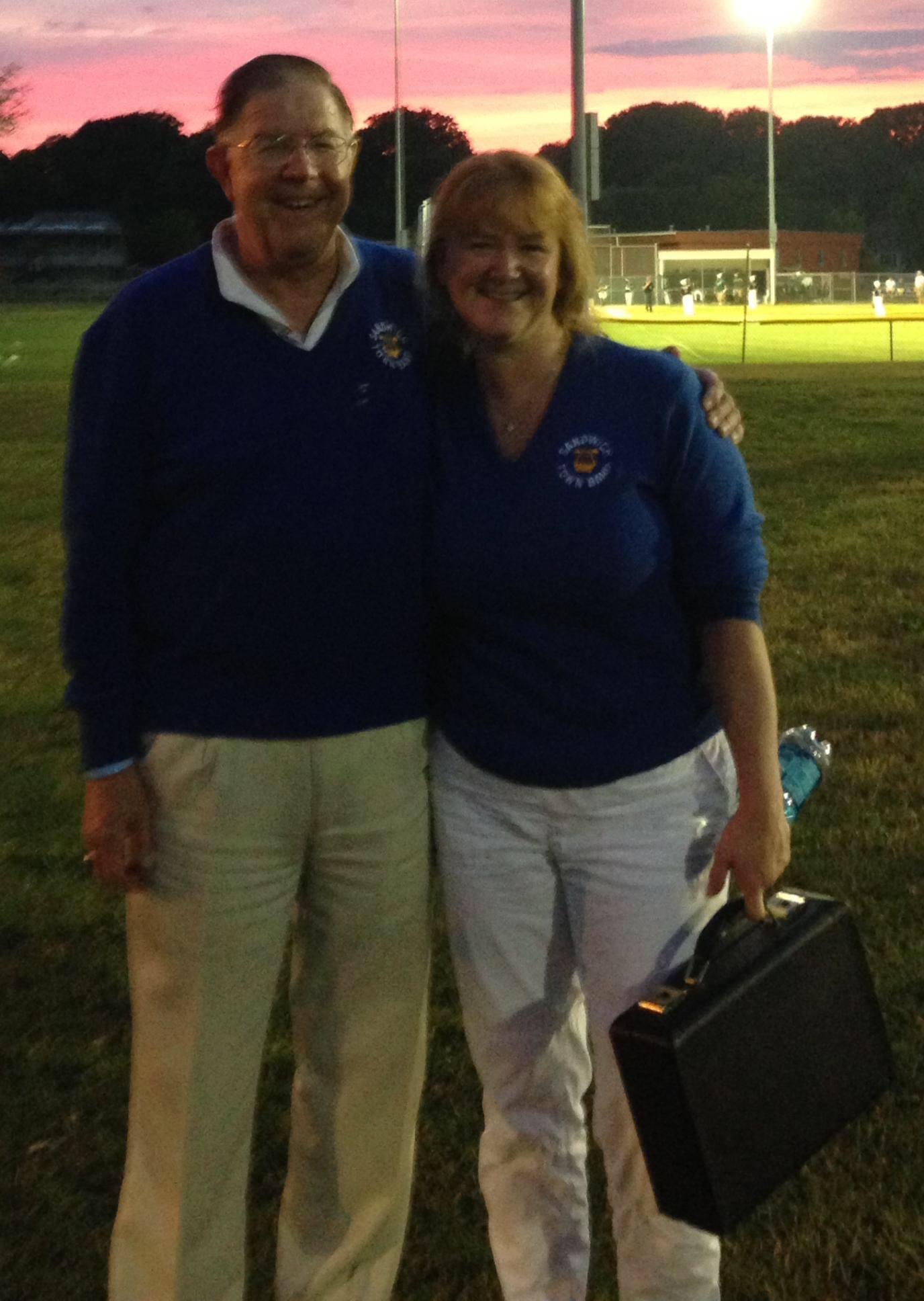 Len with his daugther Laurie