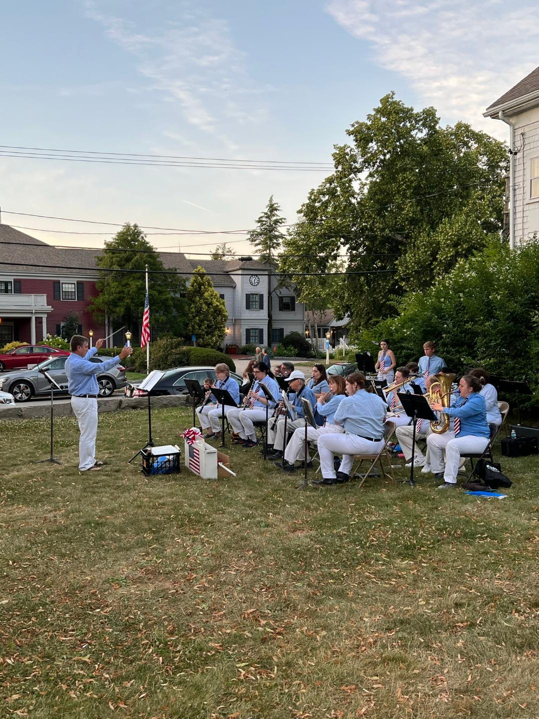 A concert on July 7th 2022 at the Library